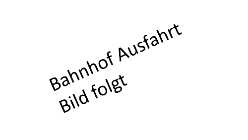Ausfahrt Bahnhof